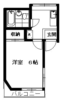 宇田川ハイツ 間取り