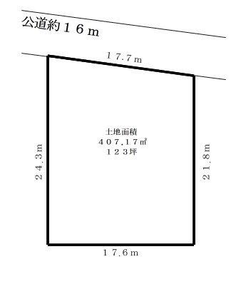 実籾４丁目 間取図・土地図
