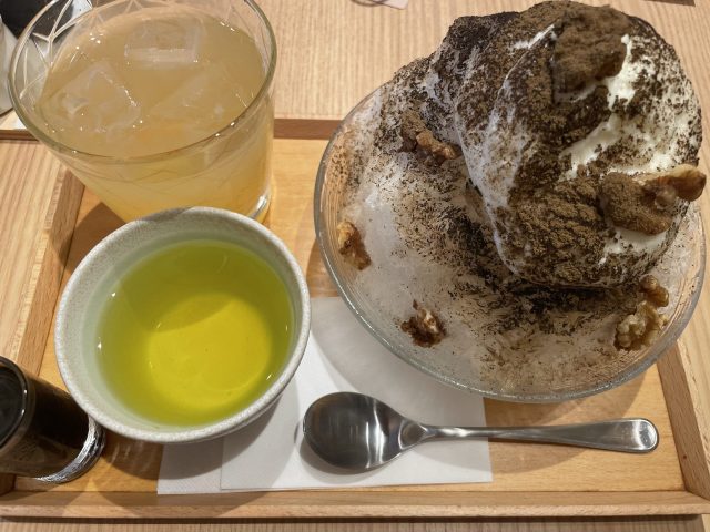 今年初のかき氷🍧