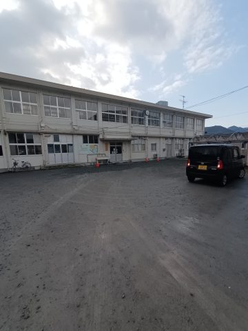 出身中学校が宿泊施設に(O_O)